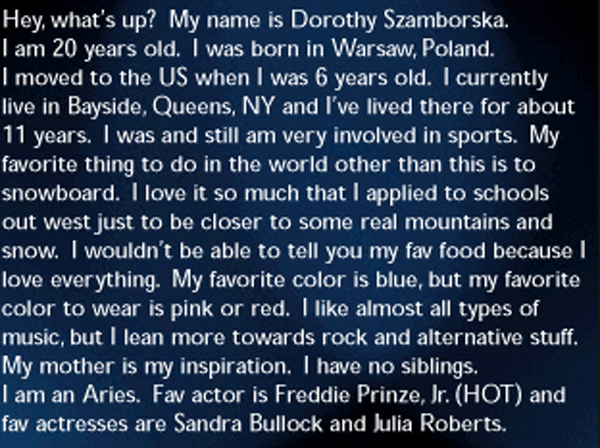 Dorothy